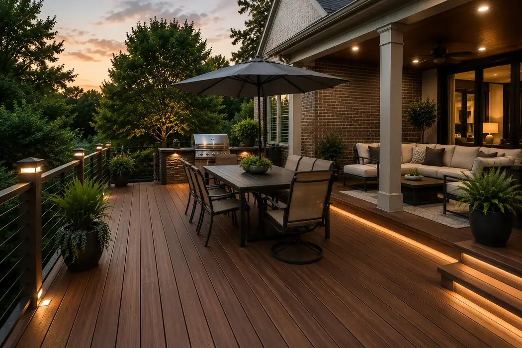 Deck after renovation