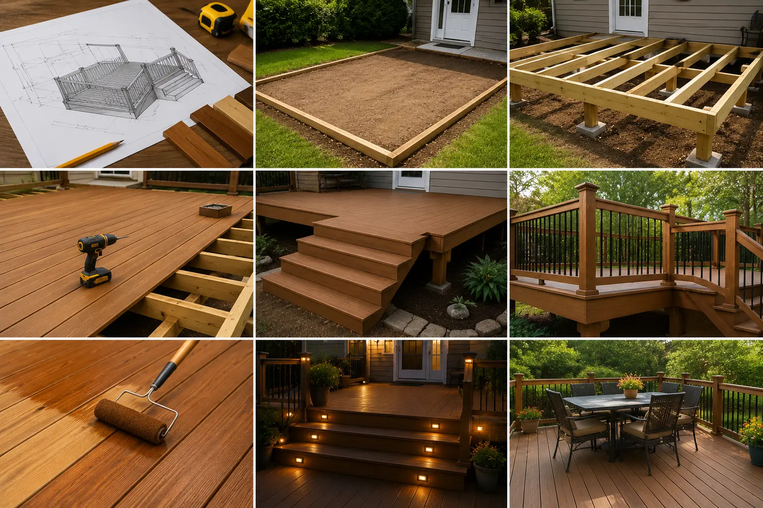 Deck construction process