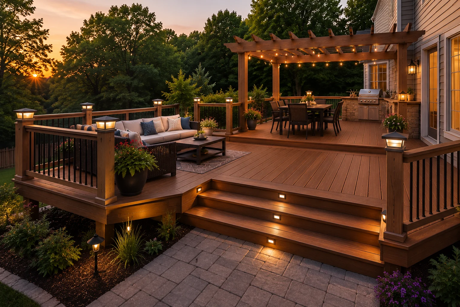 Custom deck building